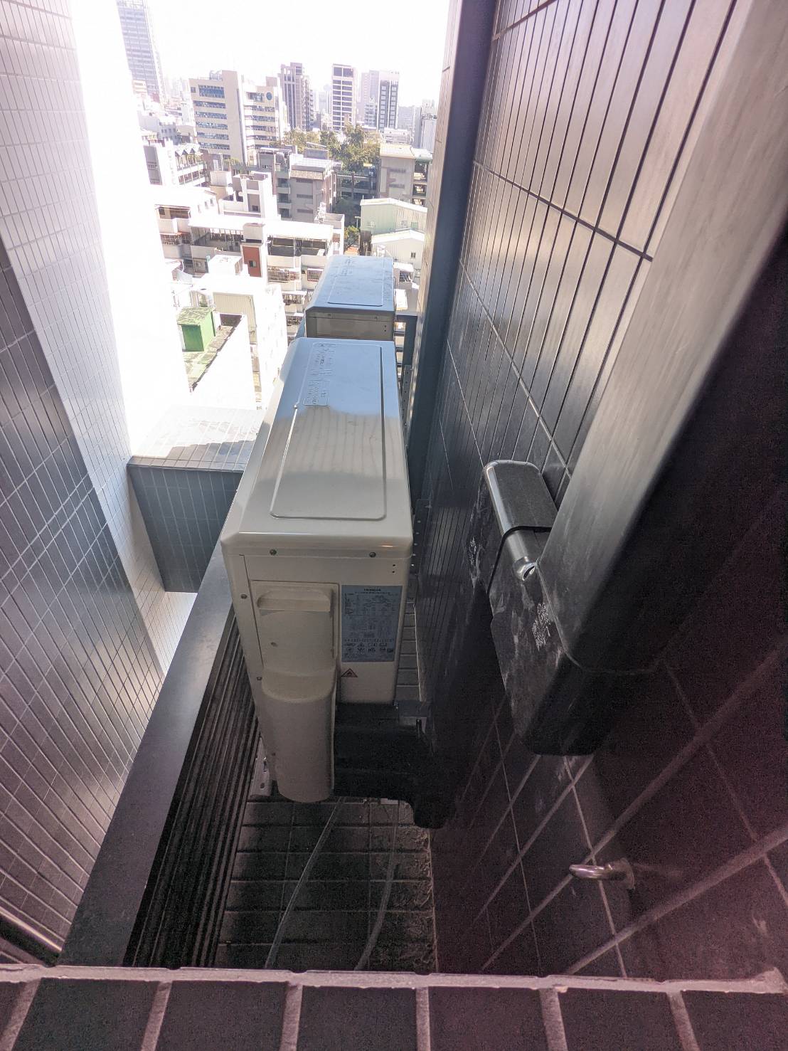 室外機配置完成